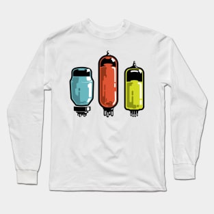 Vacuum Tube Trio Long Sleeve T-Shirt